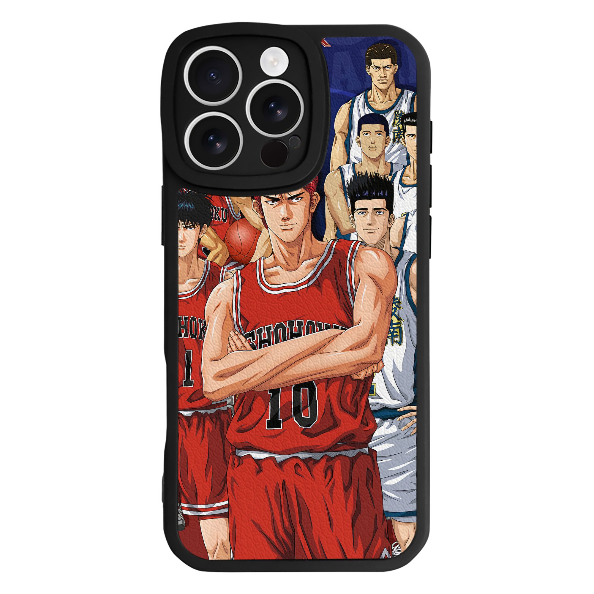 （画像用） SLAM DUNK／スラムダンク 【iPhone 16シリーズ対応】シリコンスマホケース（レザー調） 材質：シリコン